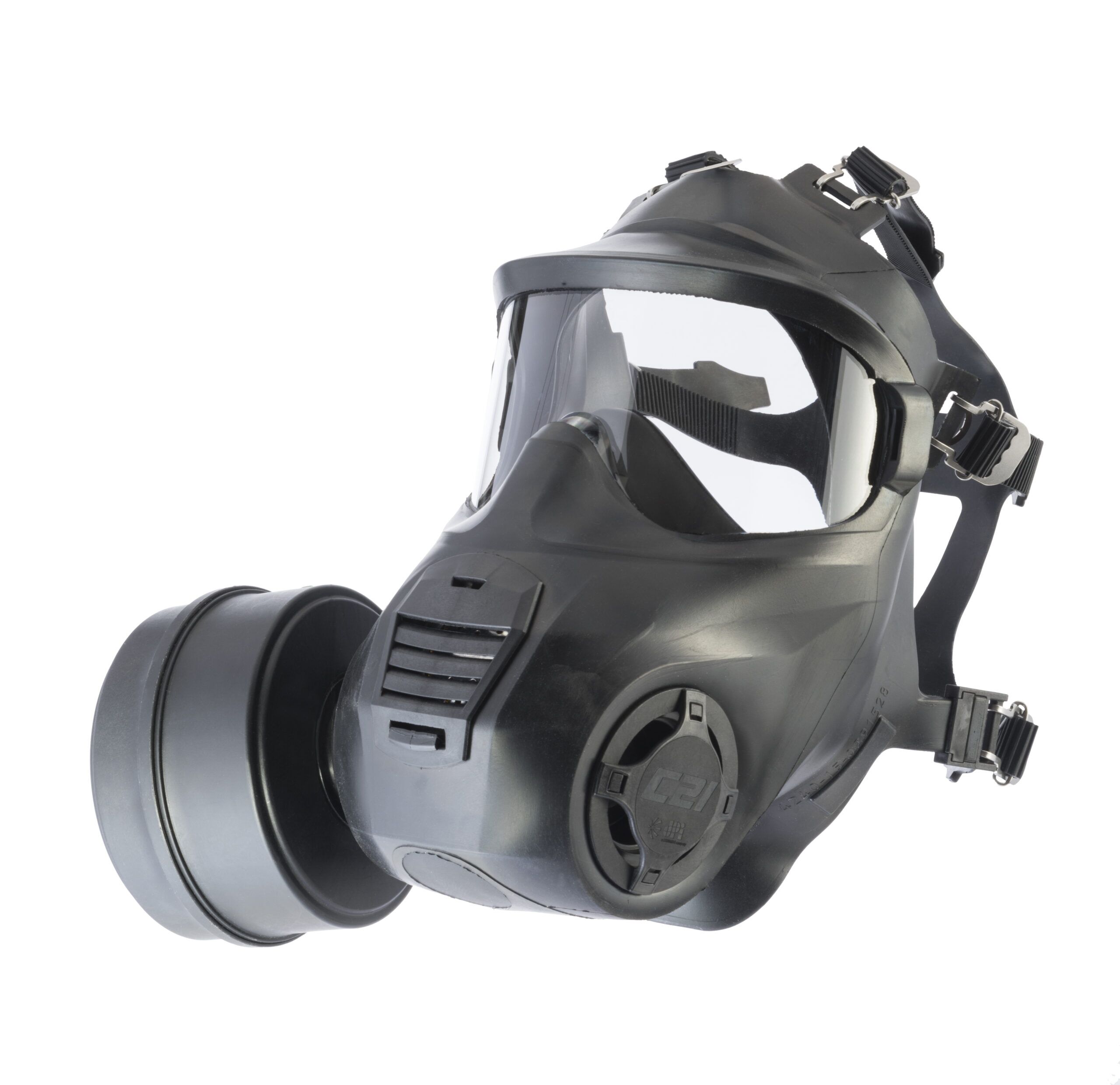 DPI C21 CBRN Mask DPI C21 CBRN Mask with filter on left side